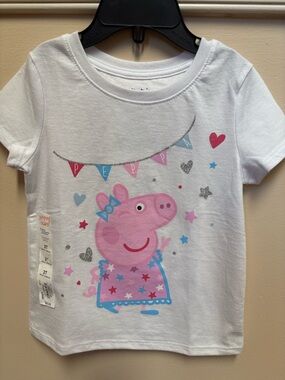 Jumping Beans Peppa Pig Tee Shirt NWT
